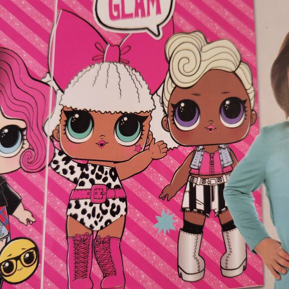 LOL Surprise Scene Setter Wall Kit Party Decor 5 Pc Set Over 6 ' Tall Backdrop - Picture 11 of 11